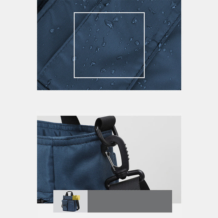 Skalierbare Umhängetasche mit großem Fassungsvermögen und mehreren Taschen