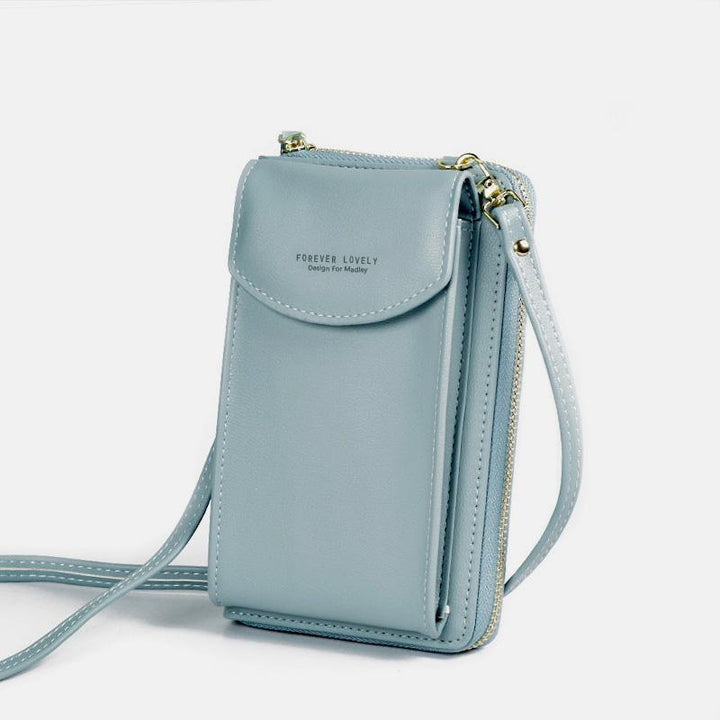 Solide Telefontasche mit mehreren Taschen und großem Fassungsvermögen