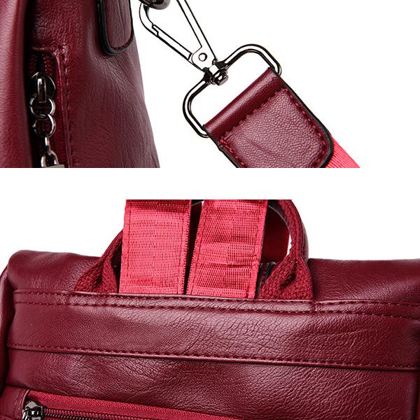 Wasserdichter Anti-Diebstahl-Retro-Rucksack