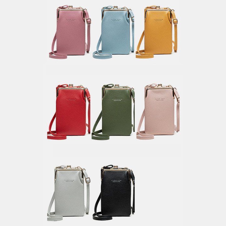 Multifunktionale Kiss-Lock Crossbody-Telefontasche