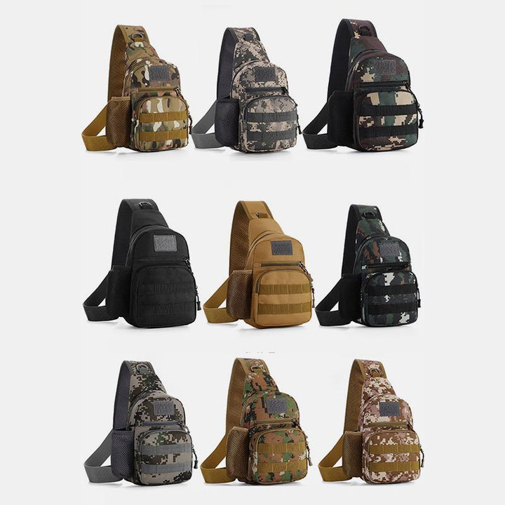 Camouflage Wasserdichte Multifunktionale Schultertasche Für Den Außenbereich