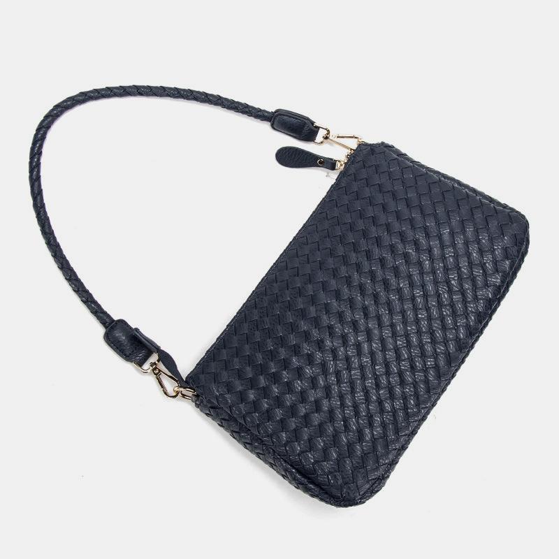 Lässige Strick-Schulterhandtasche