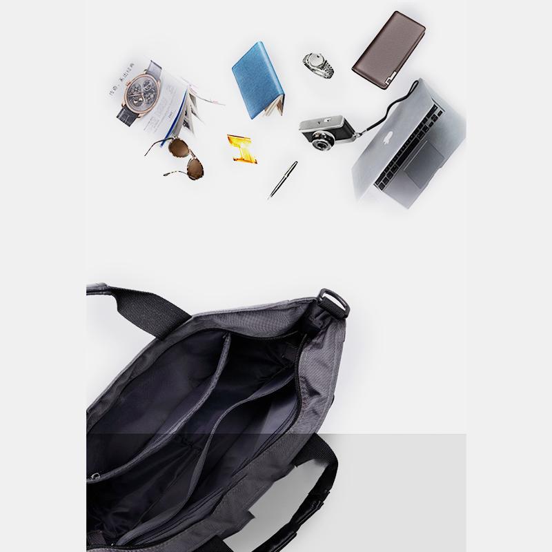 Wasserabweisende multifunktionale Crossbody-Laptop-Handtasche