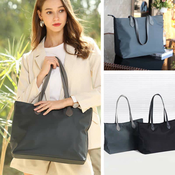 Damen-Tragetasche, große Kapazität, Umhängetasche, Tragegriff oben, Handtasche