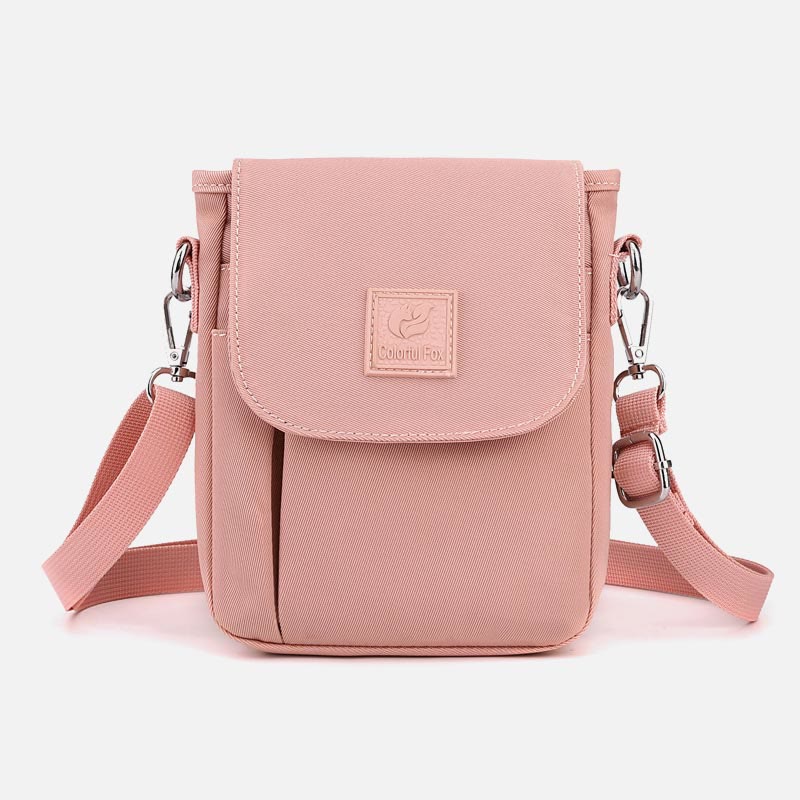 Wasserdichte Umhängetaschen aus Nylon, Handytaschen mit verstellbaren Trägern