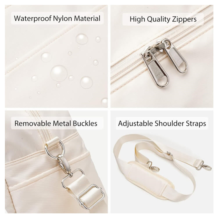 Reisetaschen-Set für Damen, tragbar, für unterwegs, Fitnessstudio