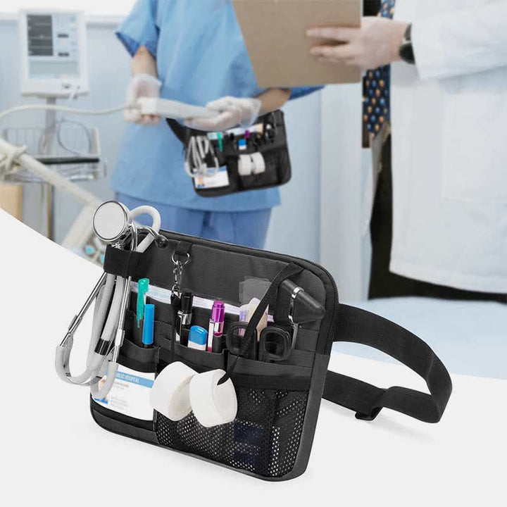 Gürteltasche mit mehreren Steckplätzen für medizinische Ausrüstung, verstellbare Hüfttasche für Krankenschwestern