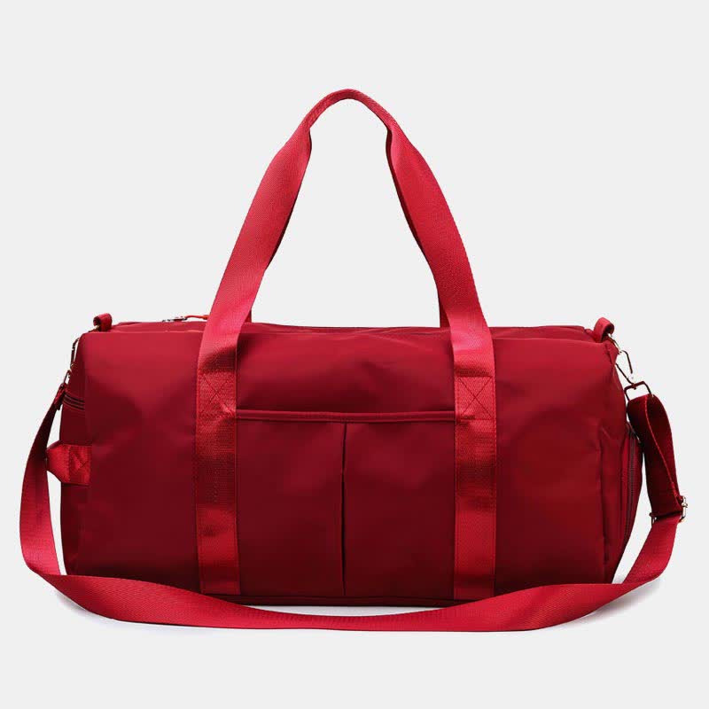 Reisetasche, Sporttasche, Umhängetasche fürs Fitnessstudio mit Nassfach, Schuhfach