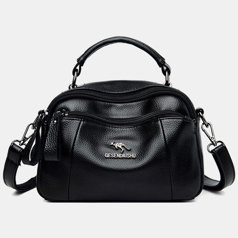 Tasche mit Griff oben für Damen, große Kapazität, einfache Umhängetasche