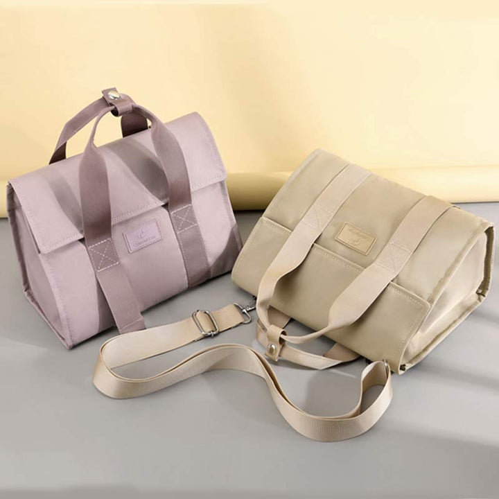 Umhängetasche für Damen aus Nylon, Schultertasche, Reisetasche, wasserdicht, mit Tragegriff oben