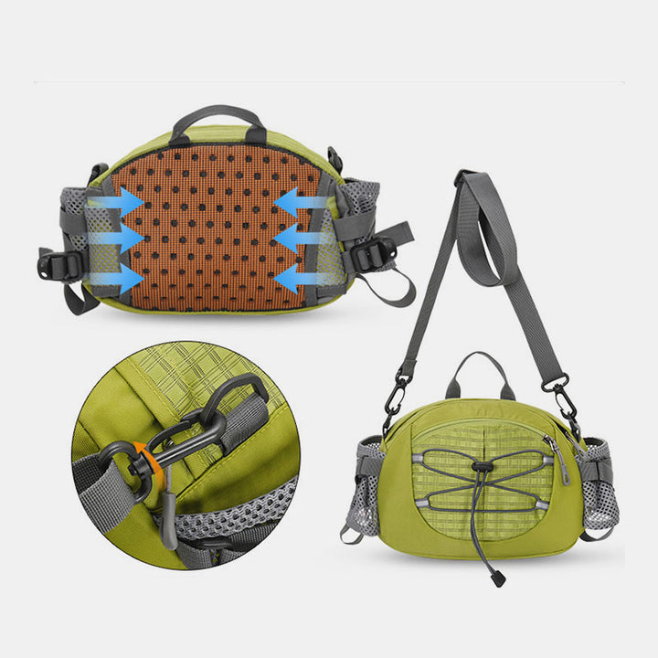 Gürteltasche für Outdoor-Wanderungen und Angeln mit Umhängegurt