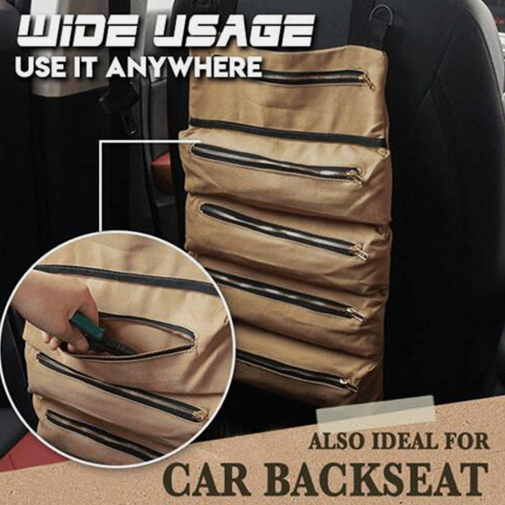 Wasserdichte Mehrzweck-Rolltasche mit Reißverschluss für Werkzeuge