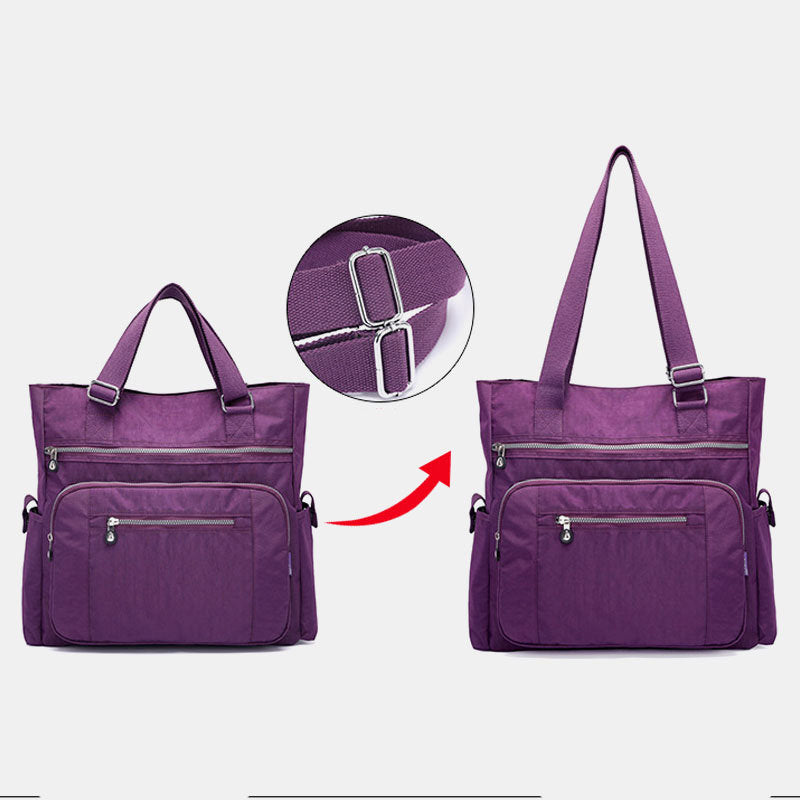 Wasserabweisende Reisehandtasche mit großem Fassungsvermögen