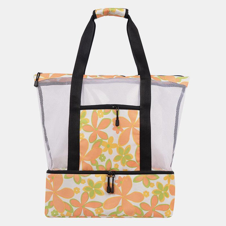 Strandtasche mit großer Kapazität, wasserdicht, sanddicht, Pooltasche mit Kühlfach