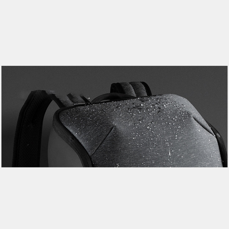Zusammenklappbarer, wasserdichter, stahlsicherer Reiserucksack mit USB-Ladeanschluss
