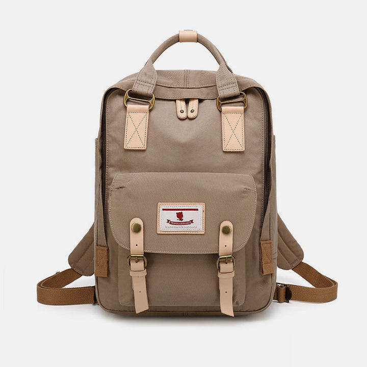 Wasserdichter Reiserucksack im Vintage-Stil im College-Stil