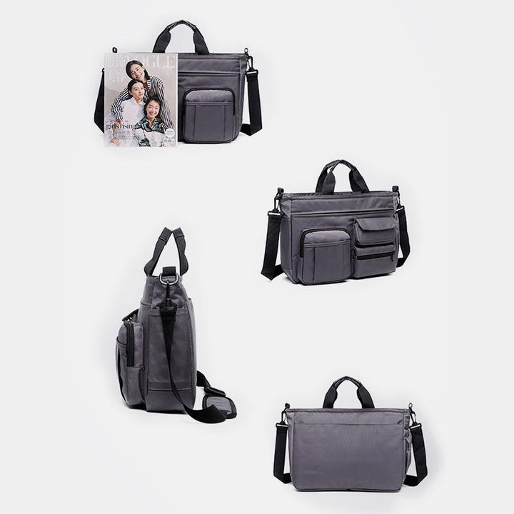 Wasserabweisende multifunktionale Crossbody-Laptop-Handtasche