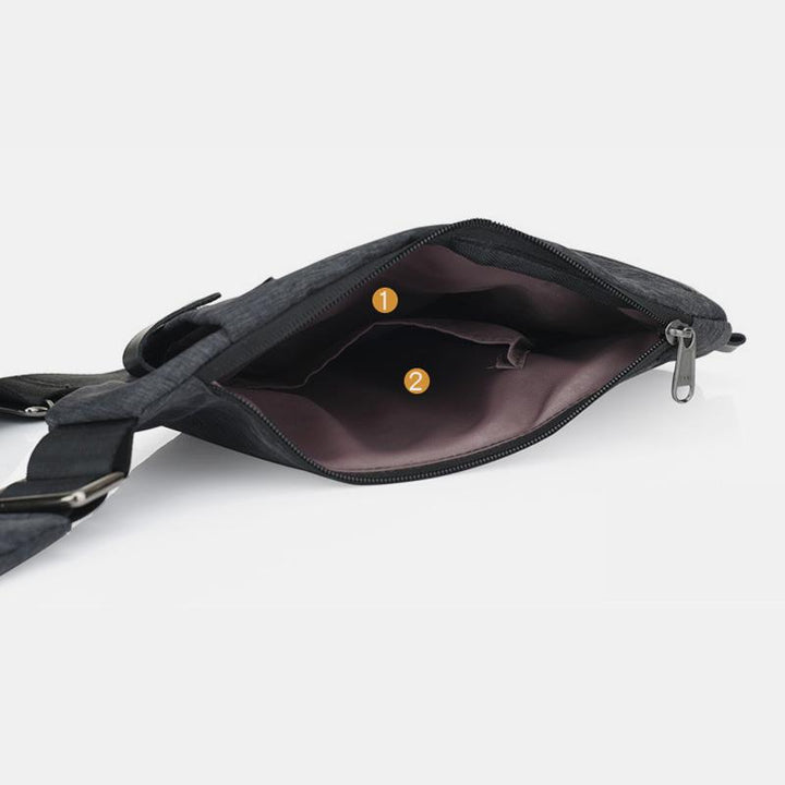 Multifunktionale wasserdichte Schultertasche Brusttasche Sport