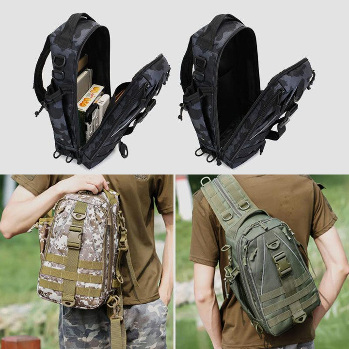 Multifunktionaler taktischer Rucksack, lässige Sling-Umhängetasche