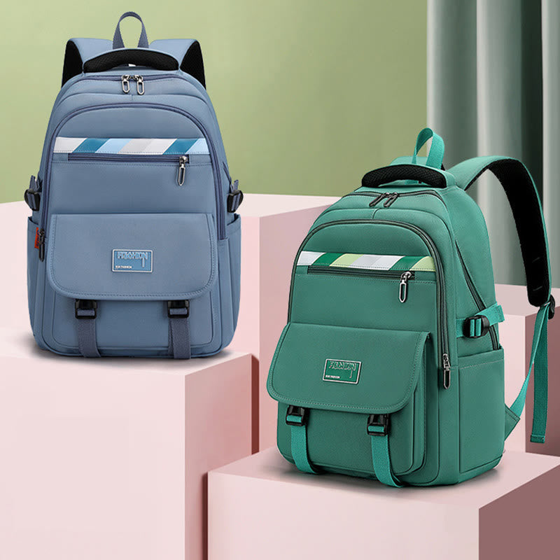 Rucksack für Damen, weicher, atmungsaktiver Stoff, lässige, wasserdichte Reisetasche