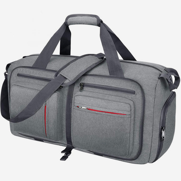 Reisetasche für unterwegs, faltbar, große Kapazität, tragbare Fitnesstasche