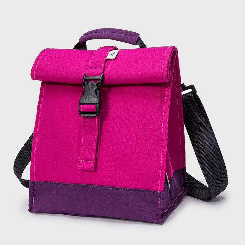 Kühltasche für Damen, isolierte Oxford-Umhängetasche zum Mittagessen