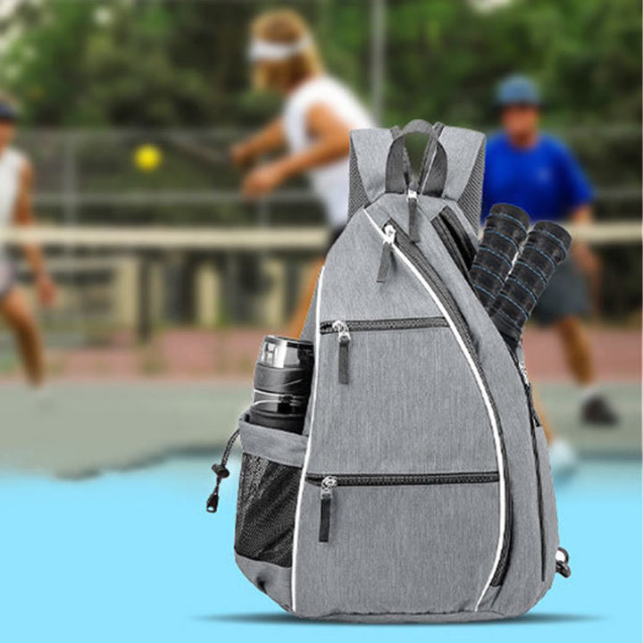 Tragbare Pickleball-Schlägertasche, leichter Sport-Sling-Rucksack