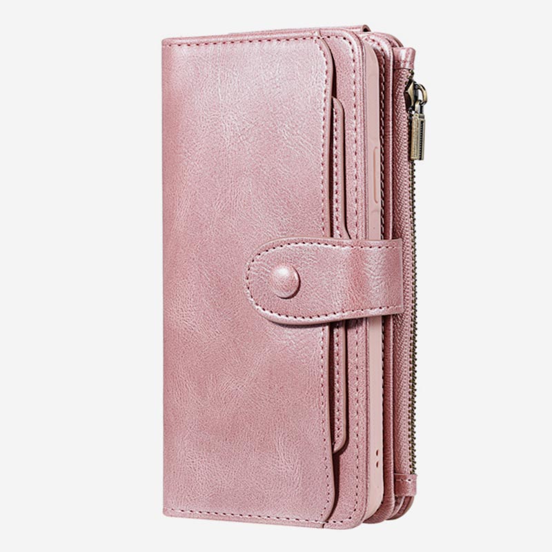 Abnehmbare magnetische Vintage-Brieftaschenhülle für das iPhone