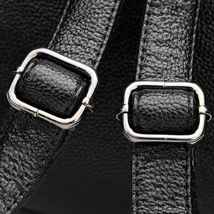 Rucksack für Frauen mit Litschi-Muster, große Kapazität, Freizeit, Reise, Tagesrucksack