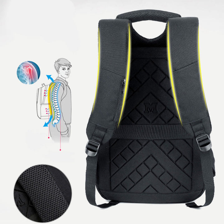 Rucksack für Männer Business Anti-Diebstahl Laptop Nylon Große Kapazität Daypack