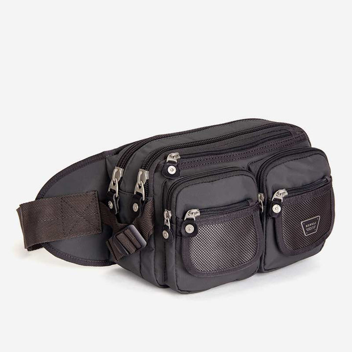 Robuste, lässige Hüfttasche mit mehreren Taschen und großem Fassungsvermögen