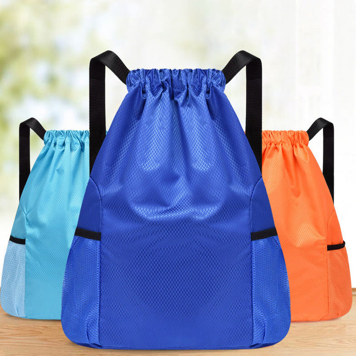 Rucksack für Outdoor-Sport, leicht, mit Kordelzug, einfache Fitnesstasche