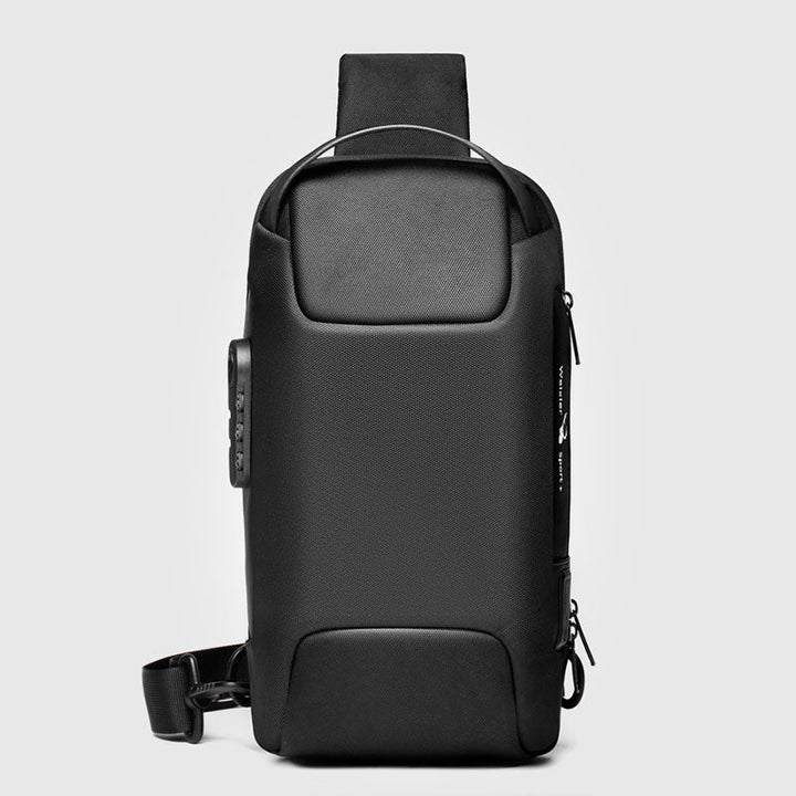 Wasserdichte, diebstahlsichere Schultertasche mit großem Fassungsvermögen und bequemem, handlichem