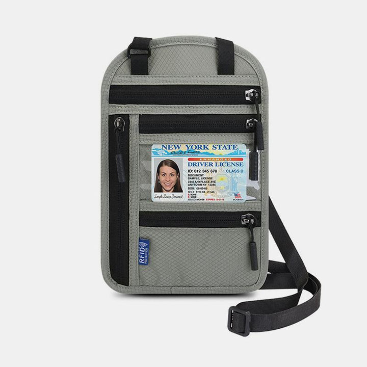 Wasserdichte RFID Blackocking Reisepasshülle