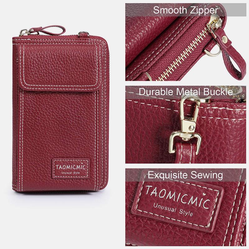 Handy Geldbörse Brieftasche Crossbody Telefon Tasche