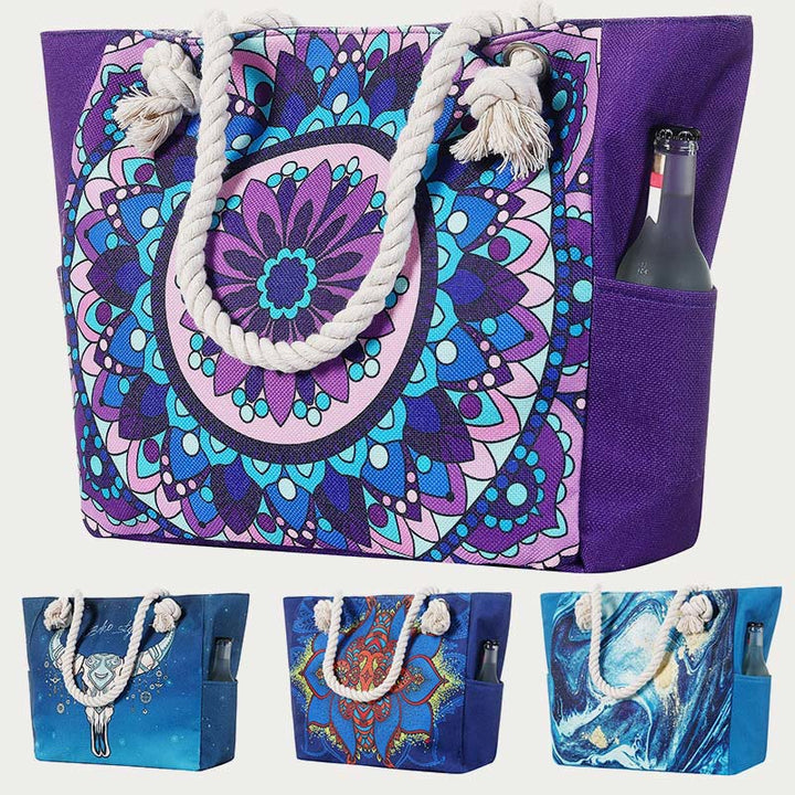 Tragetasche aus Canvas für den täglichen Gebrauch, Strand, Reisen, multifunktional