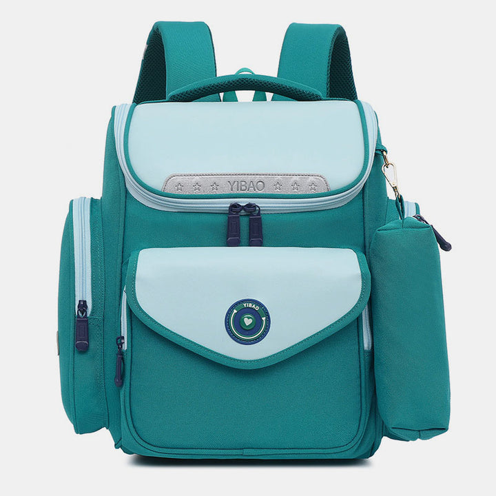 Kinderrucksack für Jungen, Grundschule, Büchertasche, Federmäppchen, Bleistiftbeutel