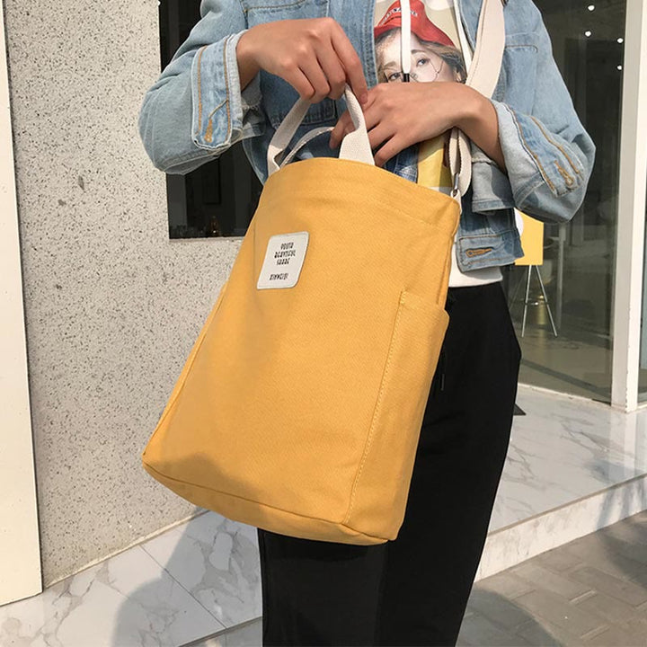Tragetasche für Damen, für den täglichen Ausflug, große Kapazität, Canvas-Handtasche