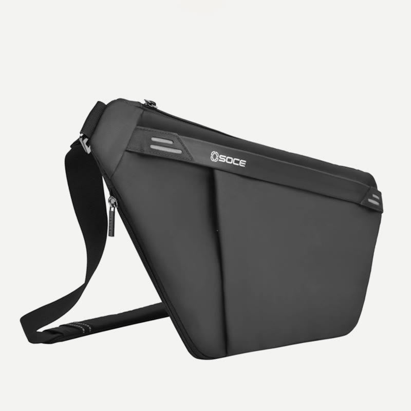 Schultertasche für Herren, lässiger Einkaufsbummel, wasserdichter Umhängetaschen-Tagesrucksack
