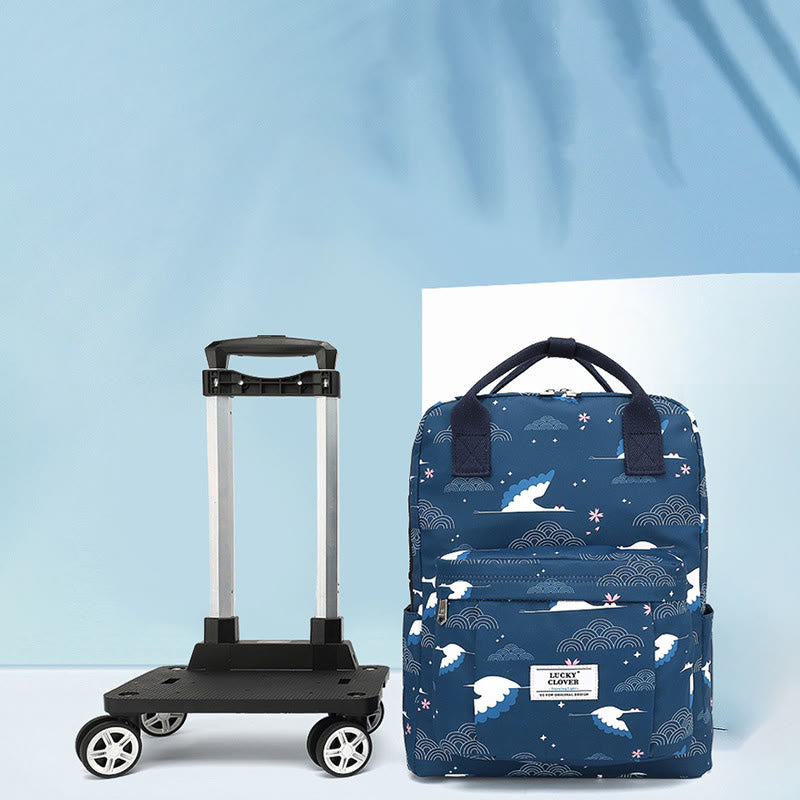 Tragetasche für die Reise, wasserdicht, Zugstangentasche, Faltrucksack