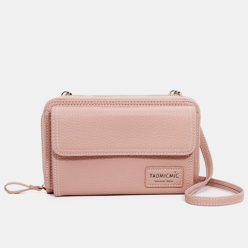 Lässige Handtasche mit großem Fassungsvermögen, Umhängetasche für Telefon