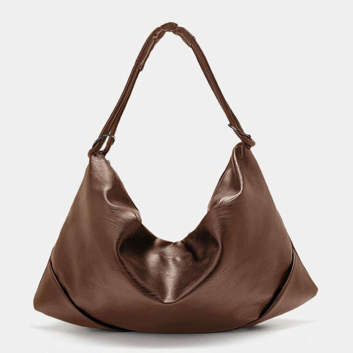 Leder-Tragetasche für Damen, Hobo-Handtasche, Schultertasche mit Crossbody-Gurt - image 14