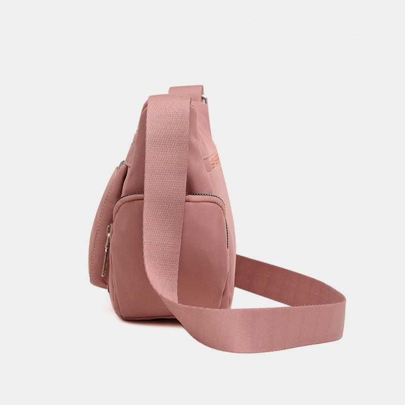 Umhängetasche mit mehreren Taschen für Damen, leicht, geräumig, Schultertasche