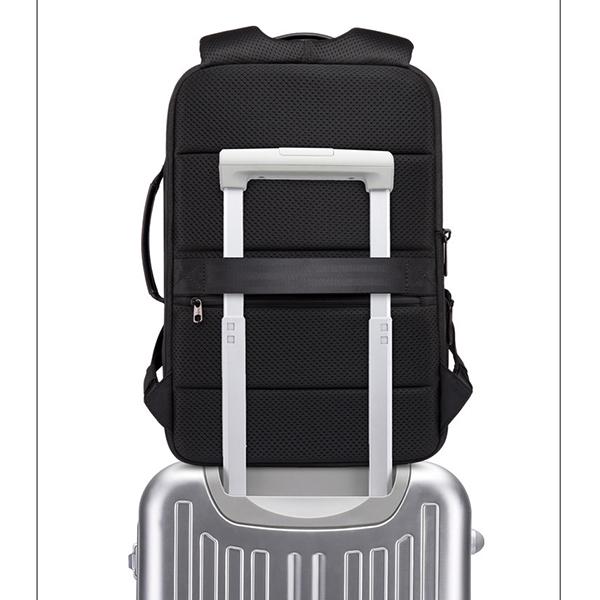 Business-Reise-Rucksack mit großem Fassungsvermögen für Männer, passend für 15,6-Zoll-Laptops