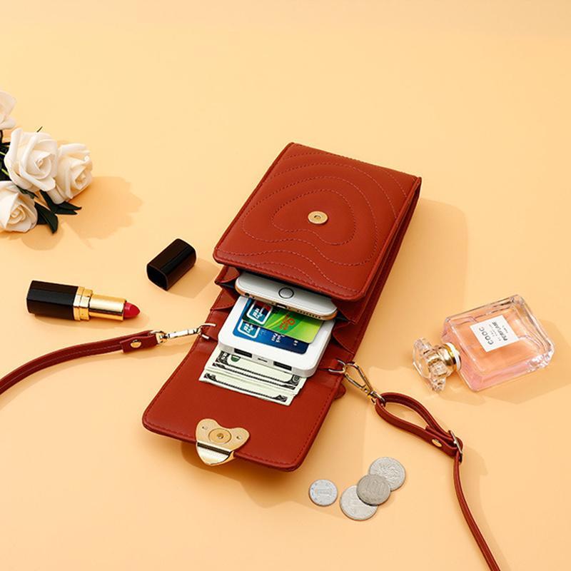 Stilvolle Telefontasche mit mehreren Fächern