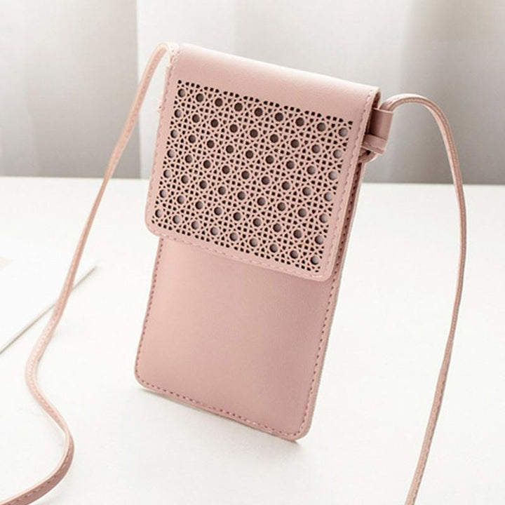 Umhängetasche für Mobiltelefone, Touchscreen-Tasche