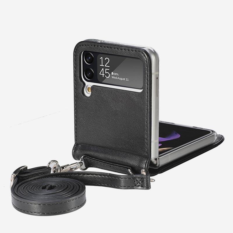 Samsung Galaxy Z Flip 3 Handyhülle Crossbody Handytasche Geldbörse
