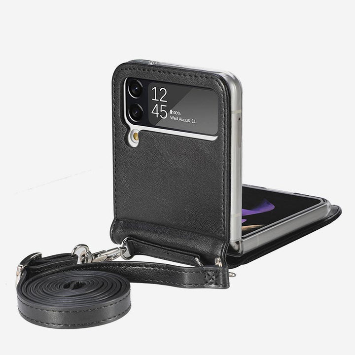 Samsung Galaxy Z Flip 3 Handyhülle Crossbody Handytasche Geldbörse