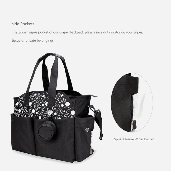 Einkaufstasche für Damen im Freien, Reisetasche aus Polyester mit großer Kapazität