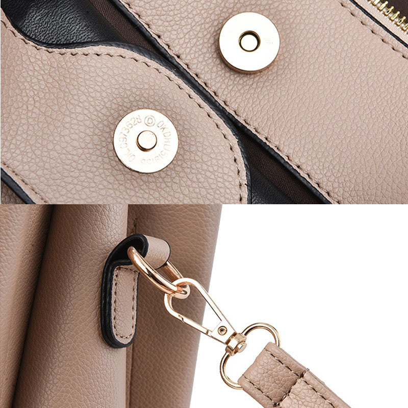 Top-Griff-Tasche für Frauen Große Kapazität Satchel Schultertaschen